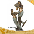 Garden Bronze Large Size Mermaid Fountain GBF-G065V